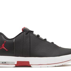 Nike Air Jordan Team Elite TE 2 Low Black Red 100% Auth Us size 9.5